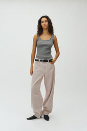 MbyM / Elinne-M Louc Top / Medium Grey Melange