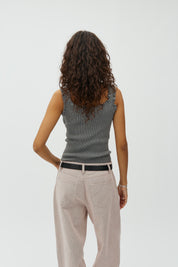 MbyM / Elinne-M Louc Top / Medium Grey Melange