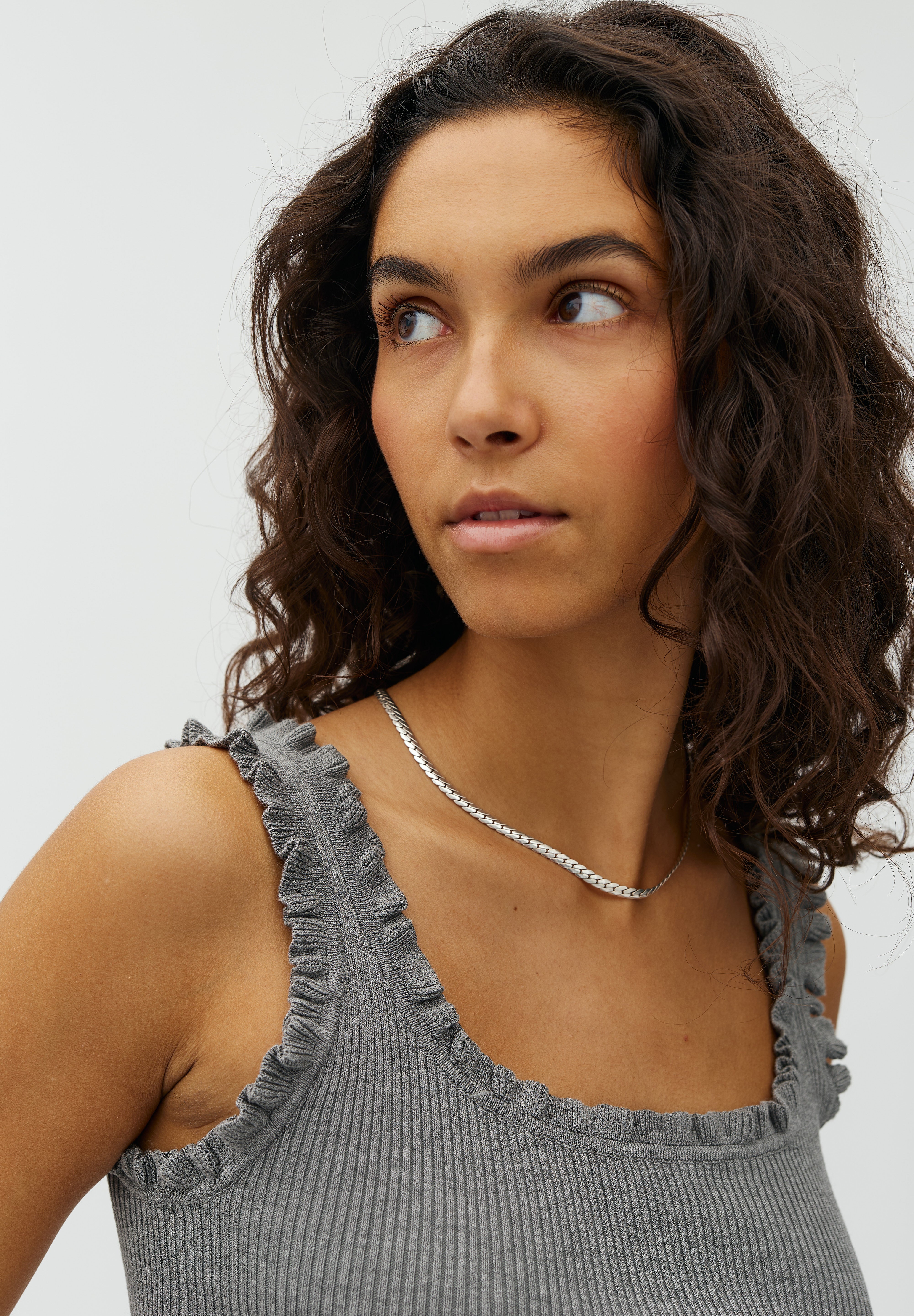 MbyM / Elinne-M Louc Top / Medium Grey Melange