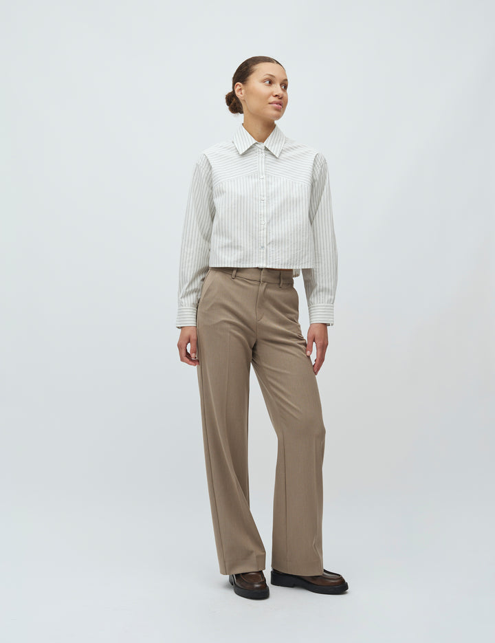 MbyM / Carinna - Emaly-M Shirt / Blouse / Grey Carinna Stripe