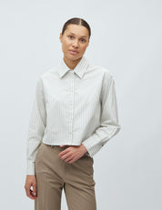 MbyM / Carinna - Emaly-M Shirt / Blouse / Grey Carinna Stripe