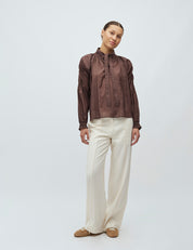 MbyM / Thaline - Khalya-M Shirt / Blouse / Chocolate Brown