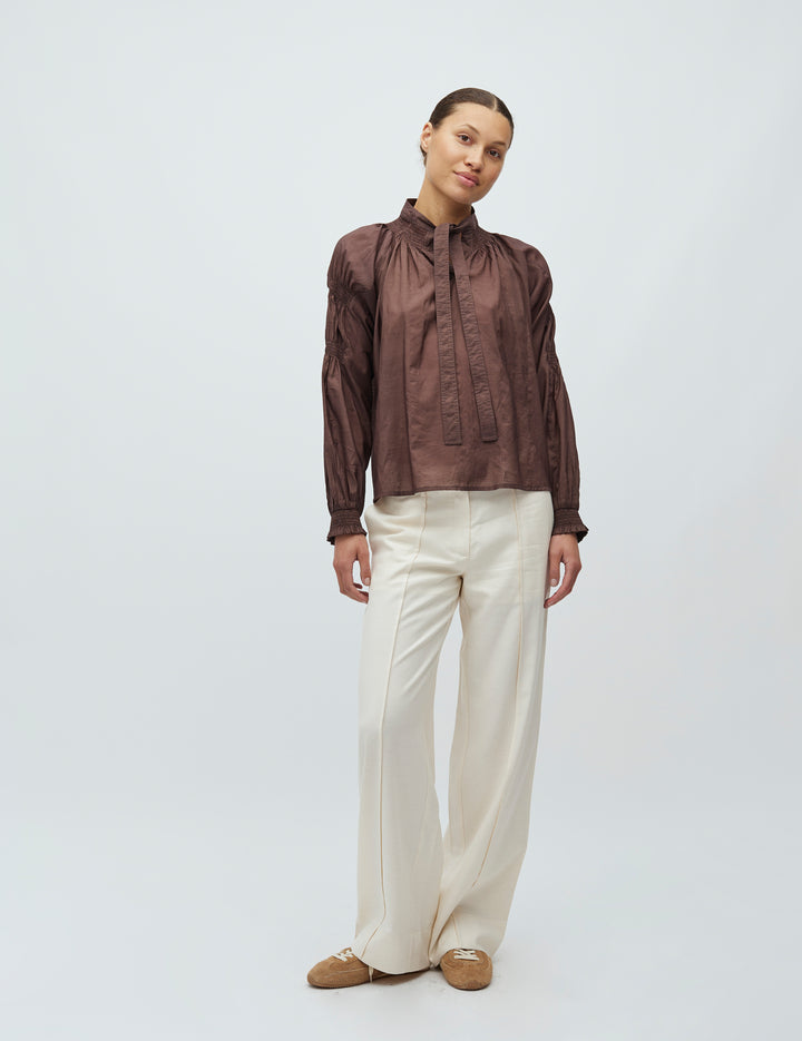 MbyM / Thaline - Khalya-M Shirt / Blouse / Chocolate Brown