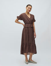 MbyM / Thaline - Gunnvor-M Dress / Chocolate Brown