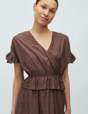 MbyM / Thaline - Gunnvor-M Dress / Chocolate Brown