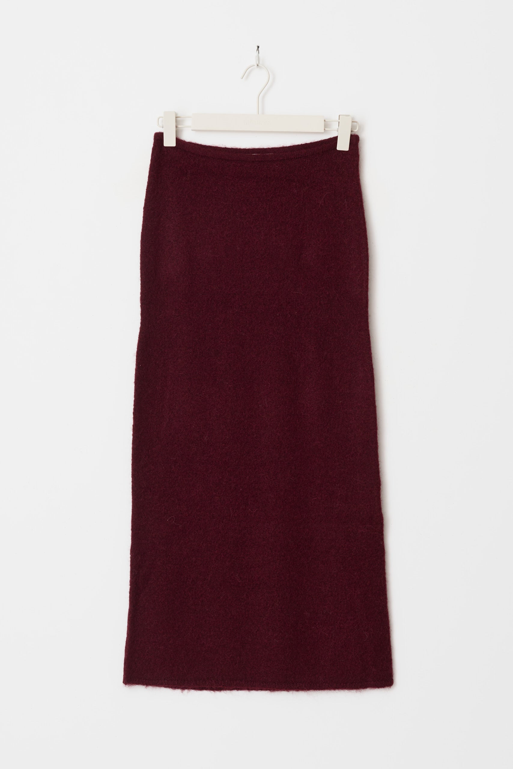 Gina Tricot / Knitted skirt / Tawny Port