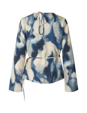 MbyM / Keikan Print - Kylar Short Ls-M Shirt / Blouse / Keikan Print