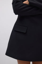 Gina Tricot / Tailored mini dress / Black