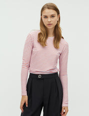 MbyM / GG Multi Stripe - Christina-M Top / T-shirt / Emberglow Blue Stripe