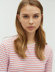MbyM / GG Multi Stripe - Christina-M Top / T-shirt / Emberglow Blue Stripe