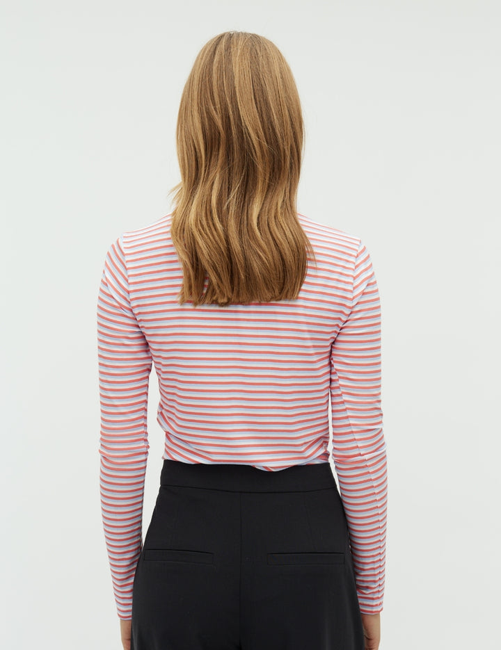 MbyM / GG Multi Stripe - Christina-M Top / T-shirt / Emberglow Blue Stripe