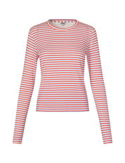 MbyM / GG Multi Stripe - Christina-M Top / T-shirt / Emberglow Blue Stripe