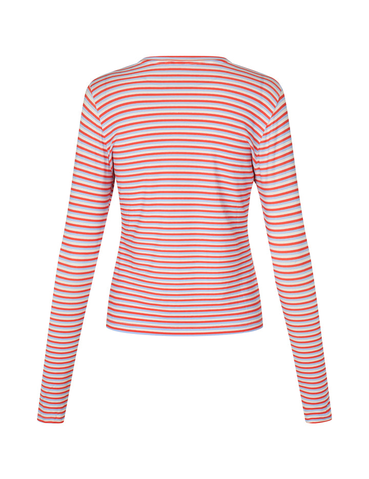 MbyM / GG Multi Stripe - Christina-M Top / T-shirt / Emberglow Blue Stripe