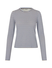 MbyM / GG Stripe - Christina-M Top / T-shirt / Falcon Blue Stripe
