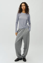 MbyM / GG Stripe - Christina-M Top / T-shirt / Falcon Blue Stripe