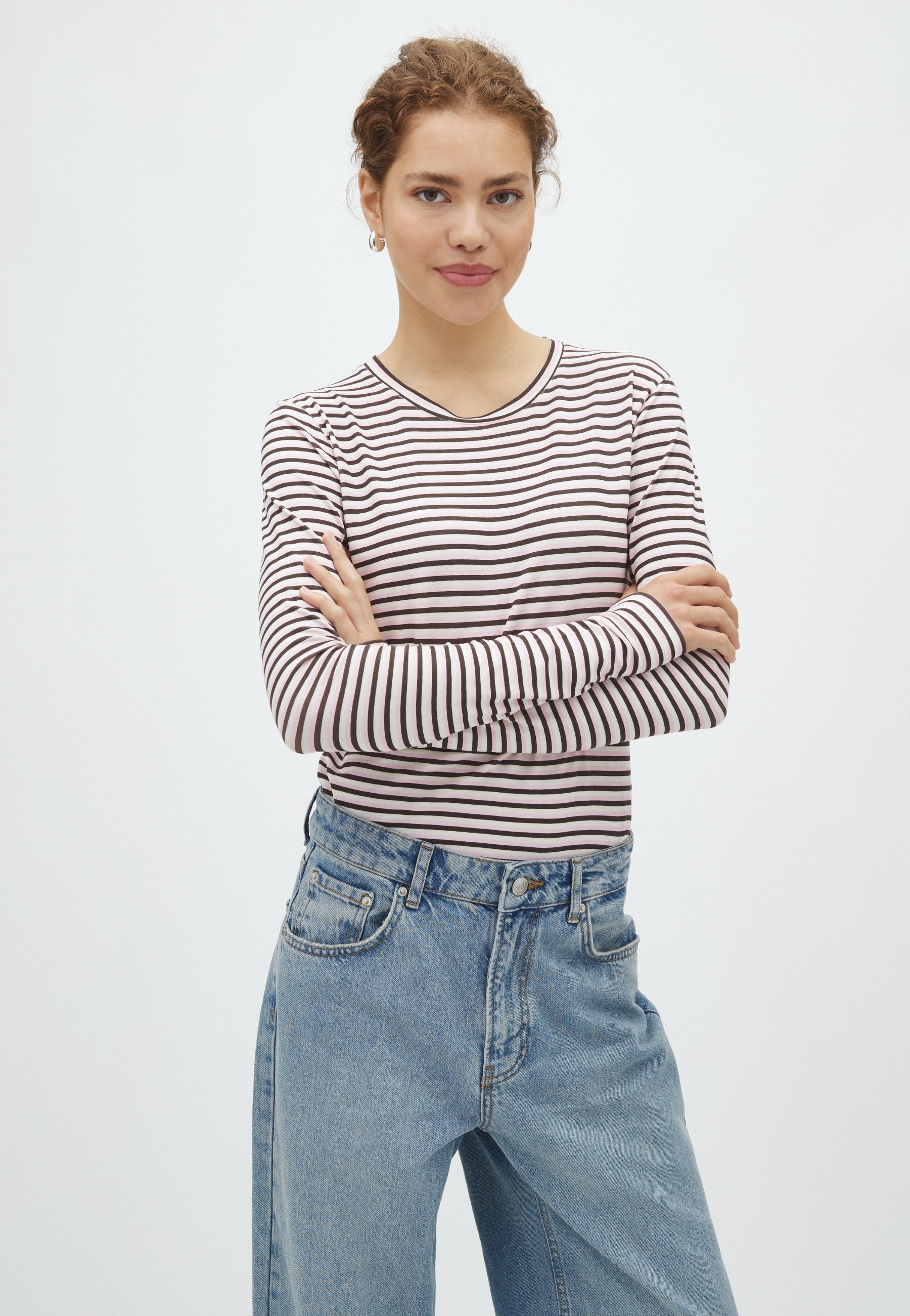 MbyM / GG Stripe - Christina-M Top / T-shirt / Java Blossom Stripe