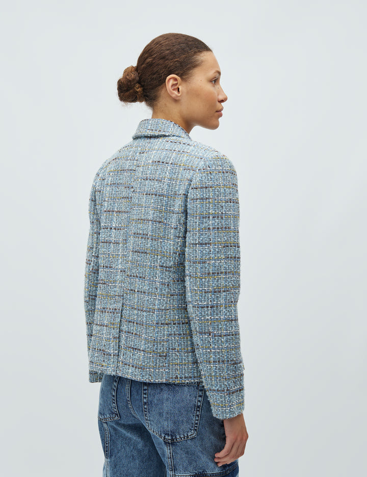 MbyM / Tazia - Ivianno-M Blazer / Jacket / Blue Tweed