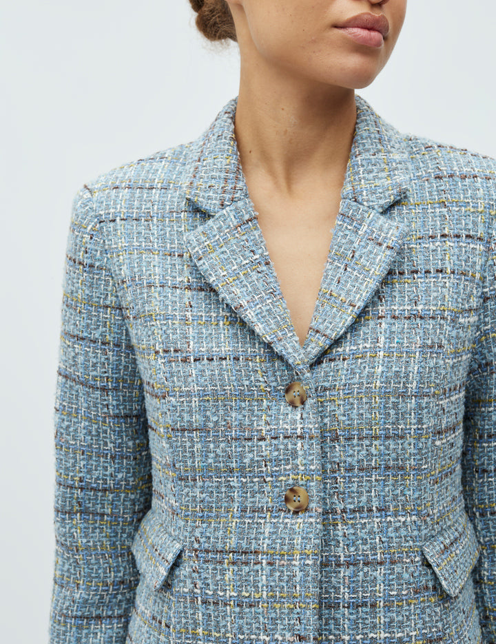 MbyM / Tazia - Ivianno-M Blazer / Jacket / Blue Tweed