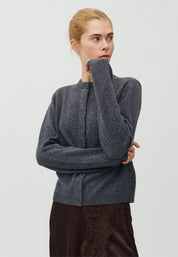 MbyM / Averie-M Aurely Knit / Dark Grey Melange
