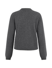 MbyM / Averie-M Aurely Knit / Dark Grey Melange