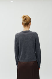MbyM / Averie-M Aurely Knit / Dark Grey Melange