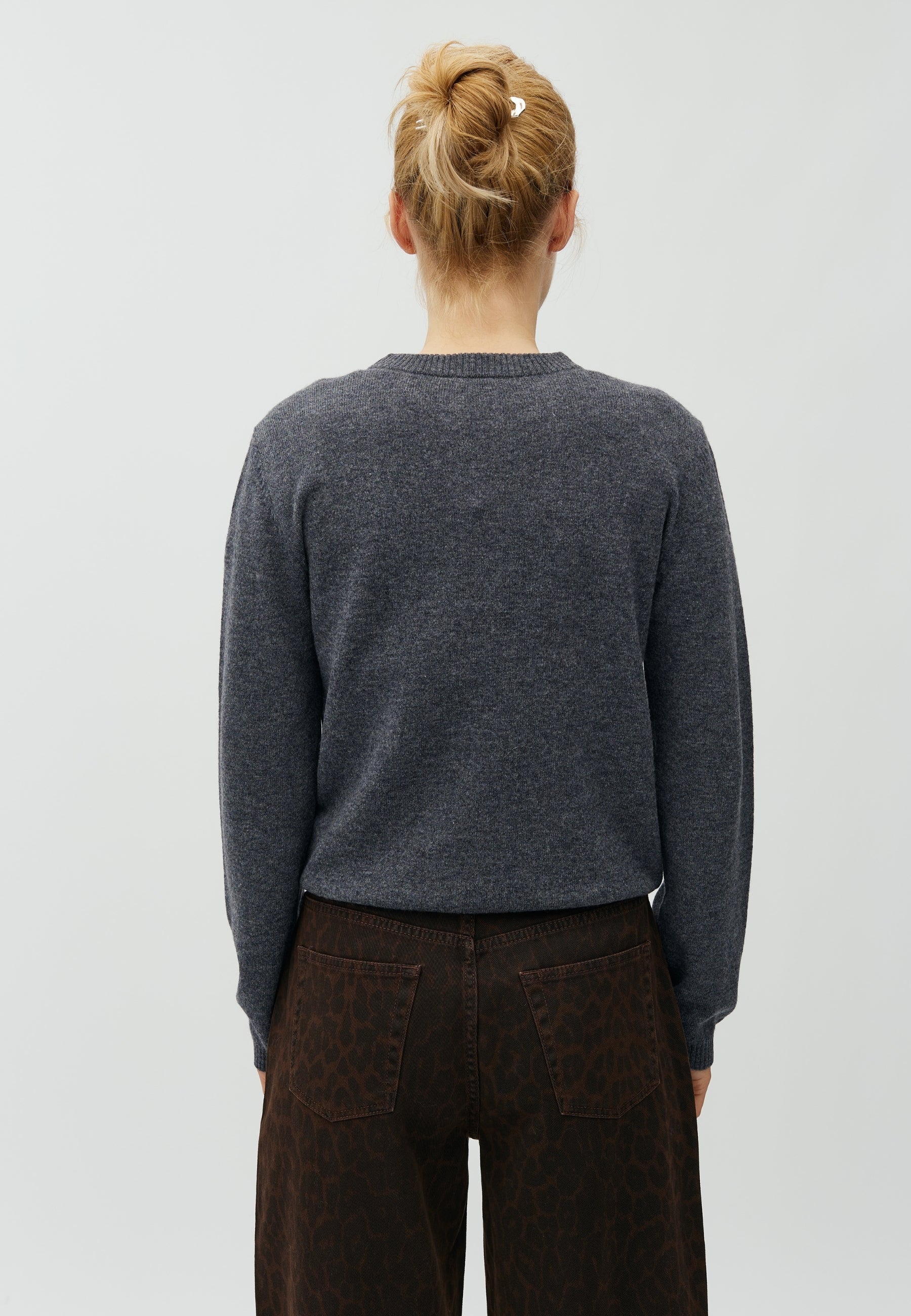 MbyM / Christin-M Aurely Knit / Dark Grey Melange