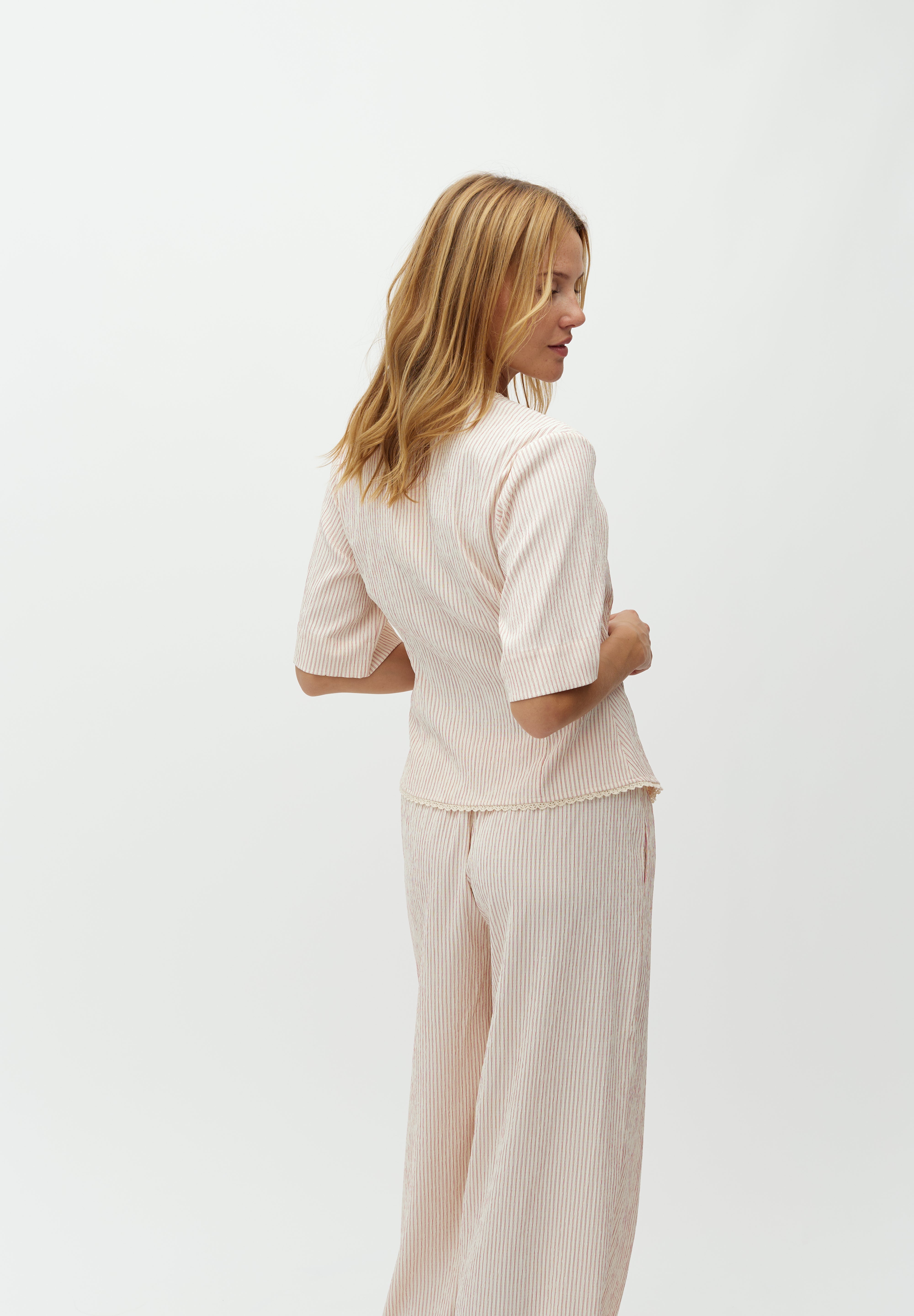 MbyM / Alita Stripe - Leonella-M Pant / Alita Red Stripe