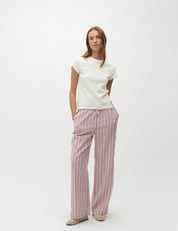 MbyM / Even Stripe Grasielle-M Pant / Thin red Stripe