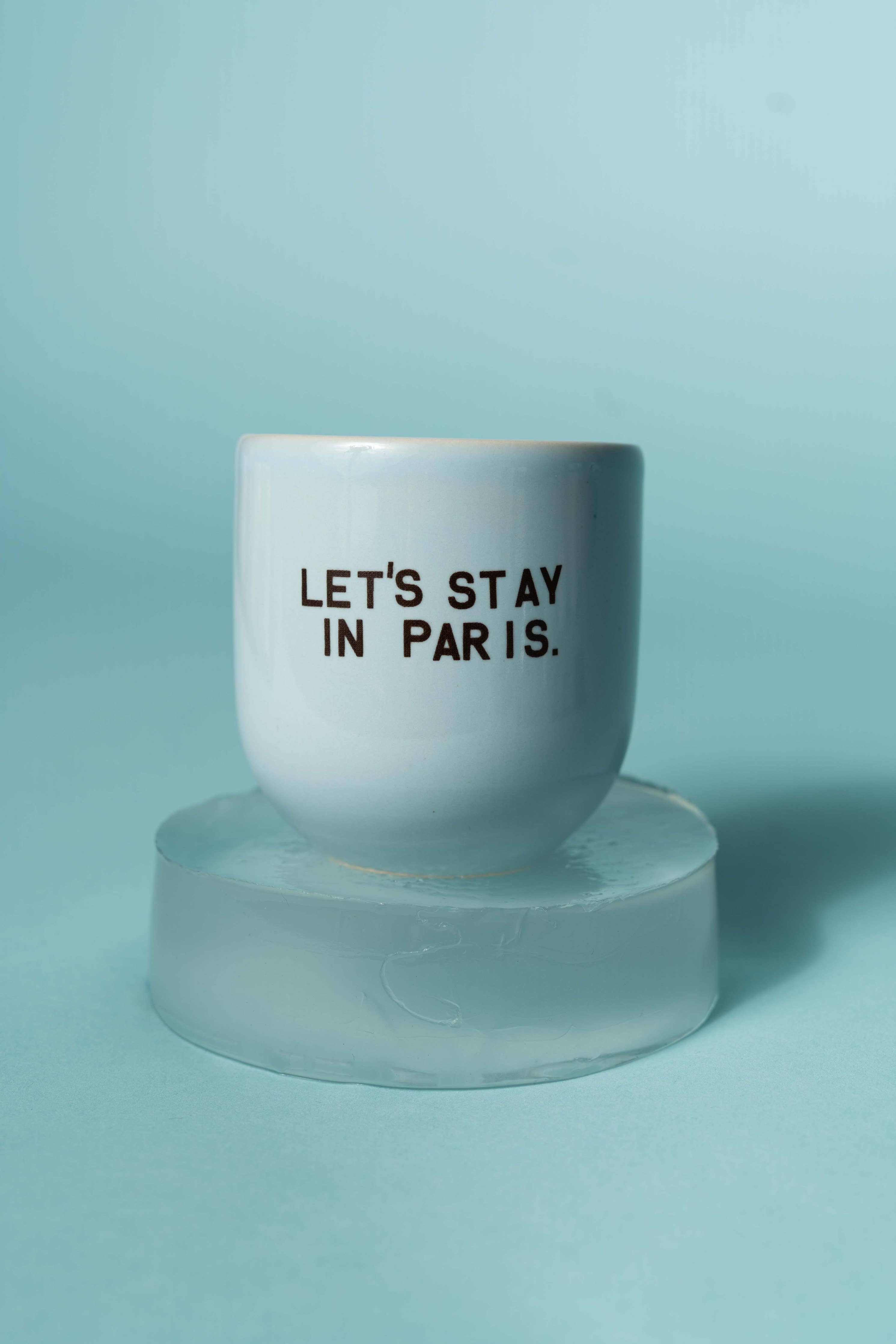 Sisi, house of style BV - SISI-Kaffeetasse, lass uns in Paris bleiben