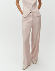 MbyM / Daliar - Dagnise-M Pant / Rose Red Light Melange