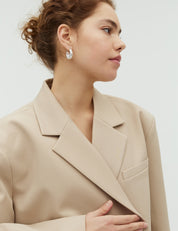 MbyM / Kyrelle Amariella-M Blazer / Light Sand Melange