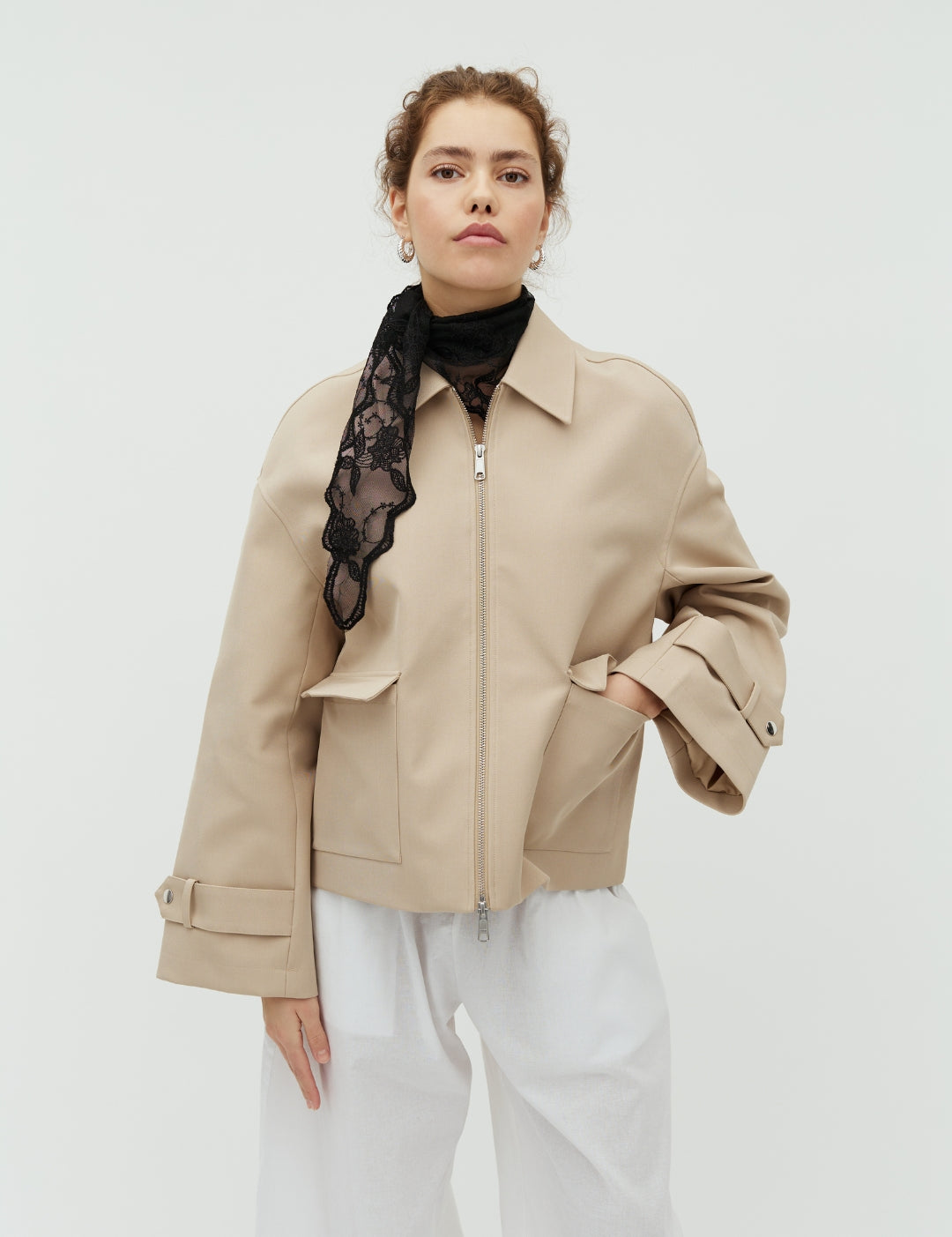MbyM / Kyrelle Dario-M Jacket / Light Sand Melange