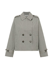 MbyM / ABNER - Becker-M Blazer / Jacket / Black Beige Stripe
