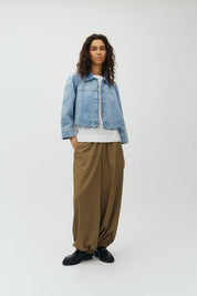 MbyM / Corot-M FABTR099V61 Jacket / Light Blue Brushing