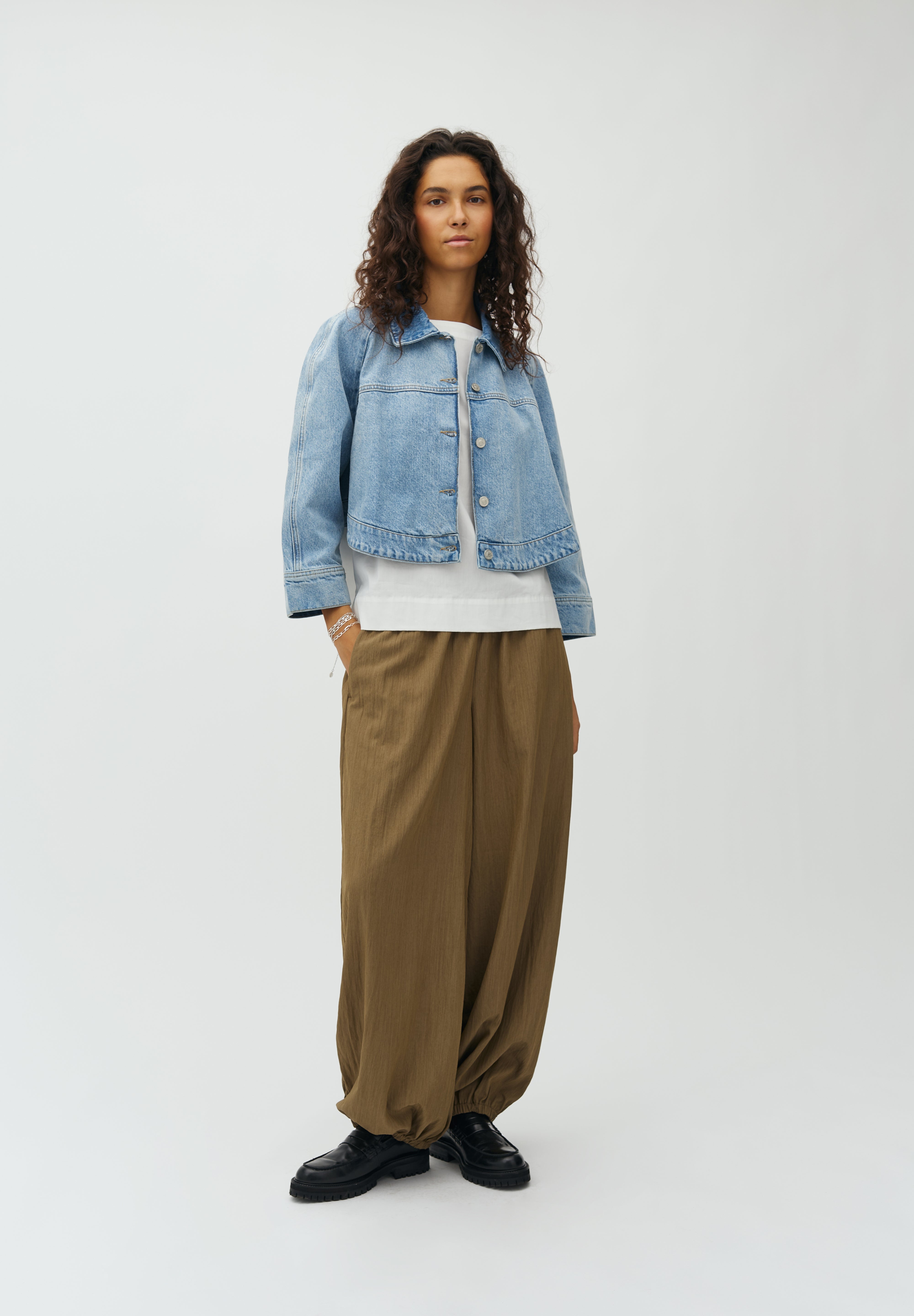 MbyM / Corot-M FABTR099V61 Jacket / Light Blue Brushing