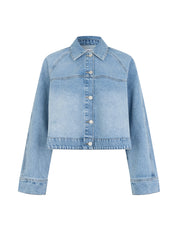 MbyM / Corot-M FABTR099V61 Jacket / Light Blue Brushing