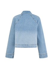 MbyM / Corot-M FABTR099V61 Jacket / Light Blue Brushing