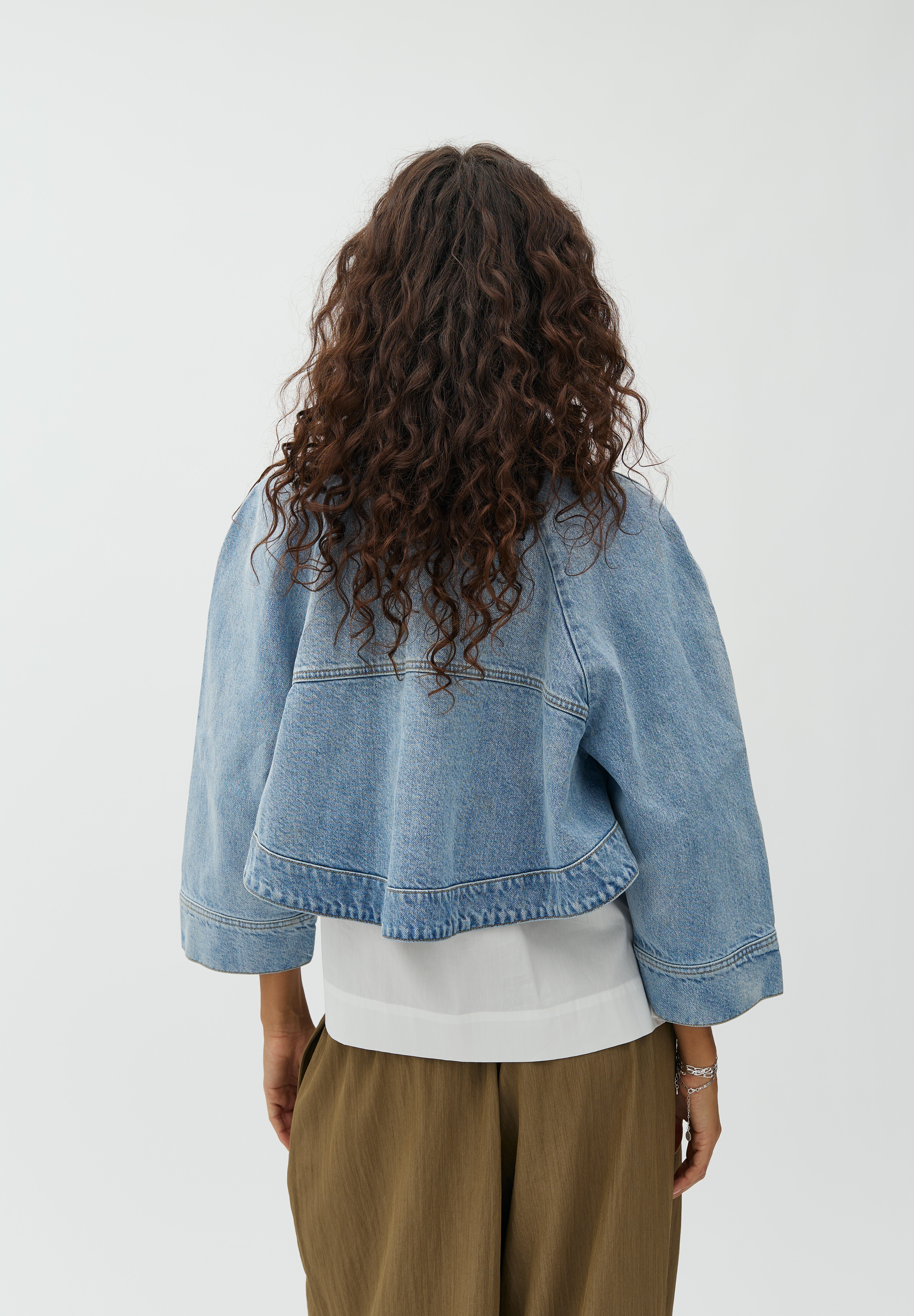MbyM / Corot-M FABTR099V61 Jacket / Light Blue Brushing