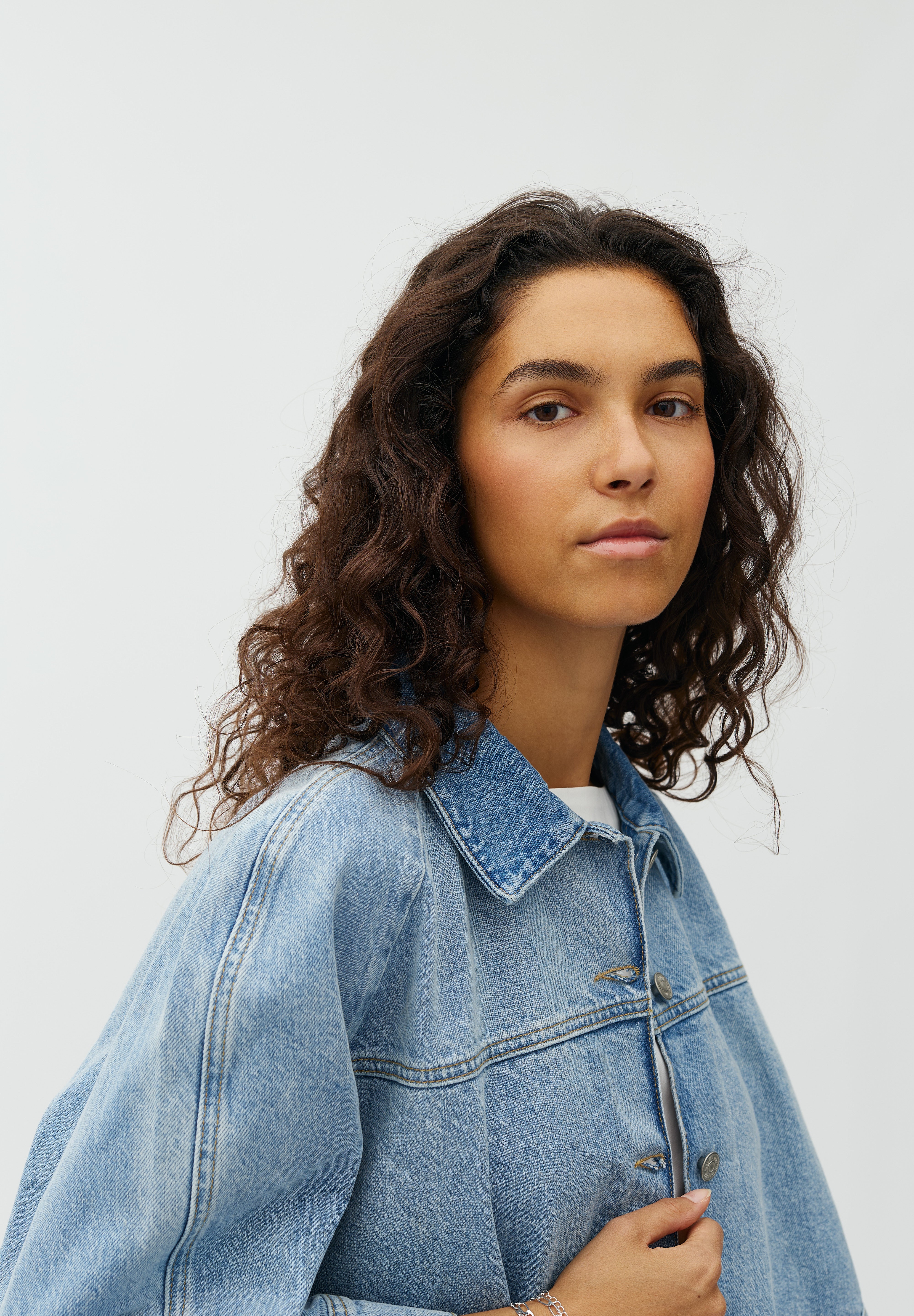 MbyM / Corot-M FABTR099V61 Jacket / Light Blue Brushing