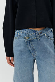 MbyM / Bellmer-M FABTR099V61 Jeans / Light Blue Brushing