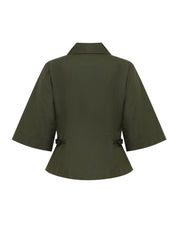 MbyM / Lelou Anoul-M Top / Dark Olive