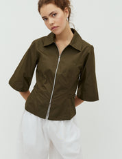 MbyM / Lelou Anoul-M Top / Dark Olive