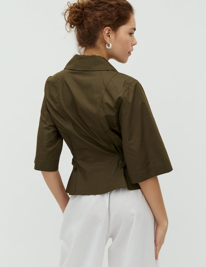MbyM / Lelou Anoul-M Top / Dark Olive