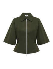 MbyM / Lelou Anoul-M Top / Dark Olive