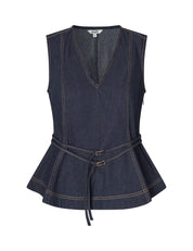 MbyM / Dallia-M Walewu Top / Dark Unwashed denim