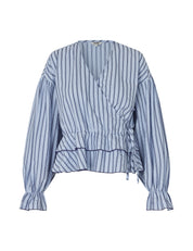 MbyM / Rothko-M Fleurice Blouse / Serenity Blue Stripe
