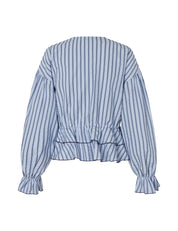MbyM / Rothko-M Fleurice Blouse / Serenity Blue Stripe