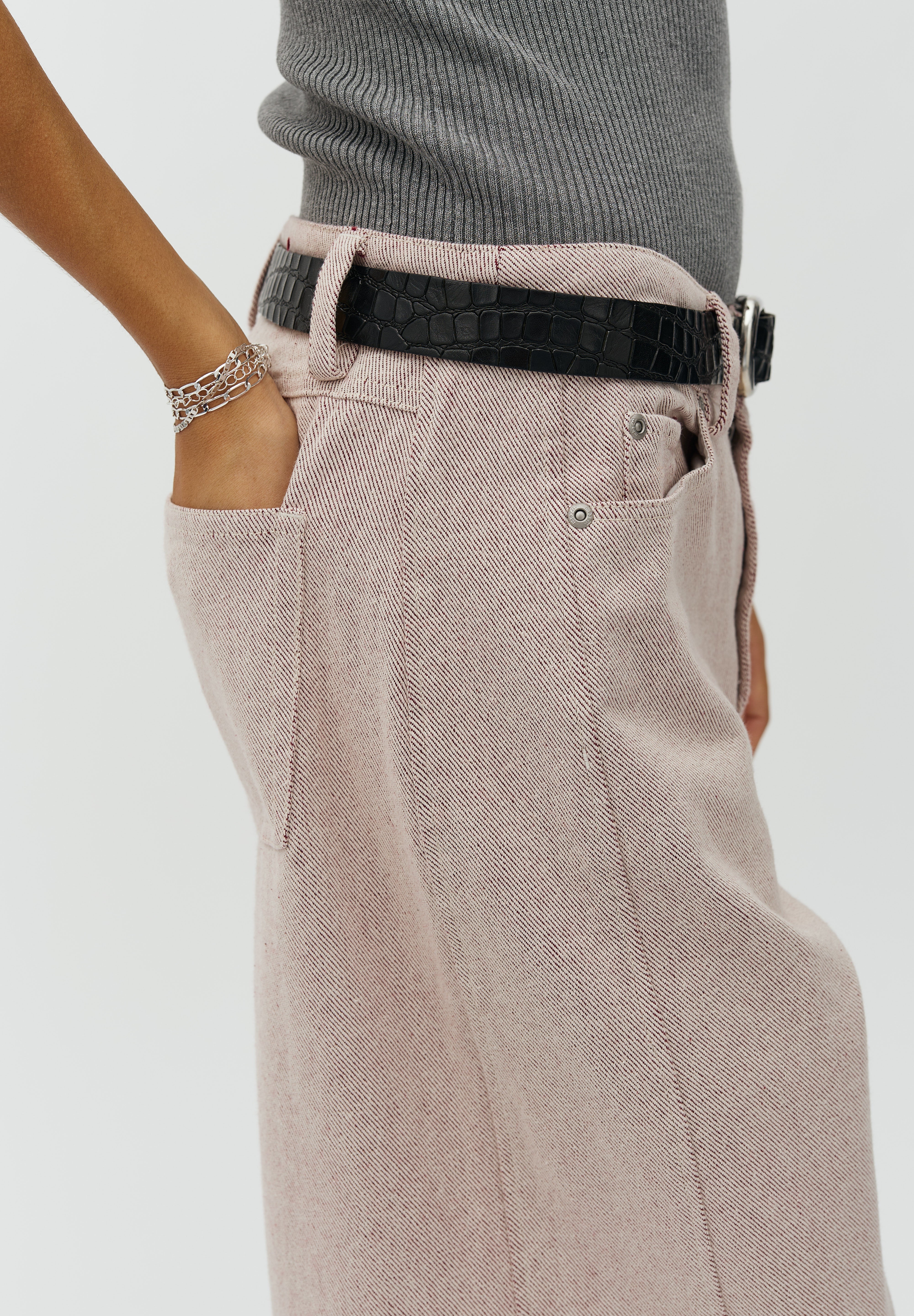 MbyM / Bowa-M Stellani Jeans / Light Berry Wash