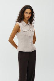 MbyM / Varo-M Stellani Blazer / Light Berry Wash