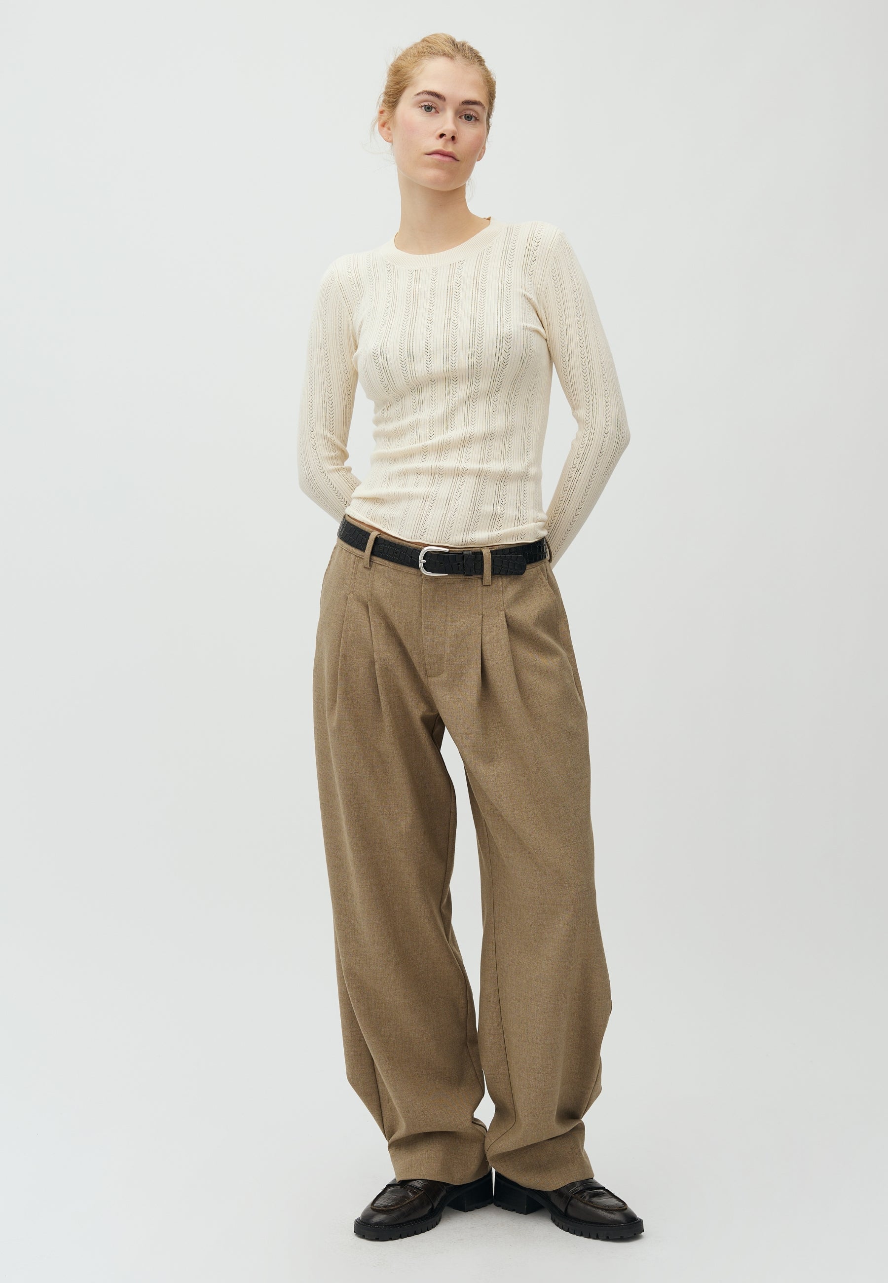 MbyM / Viole-M Woli Pant / Falcon Melange